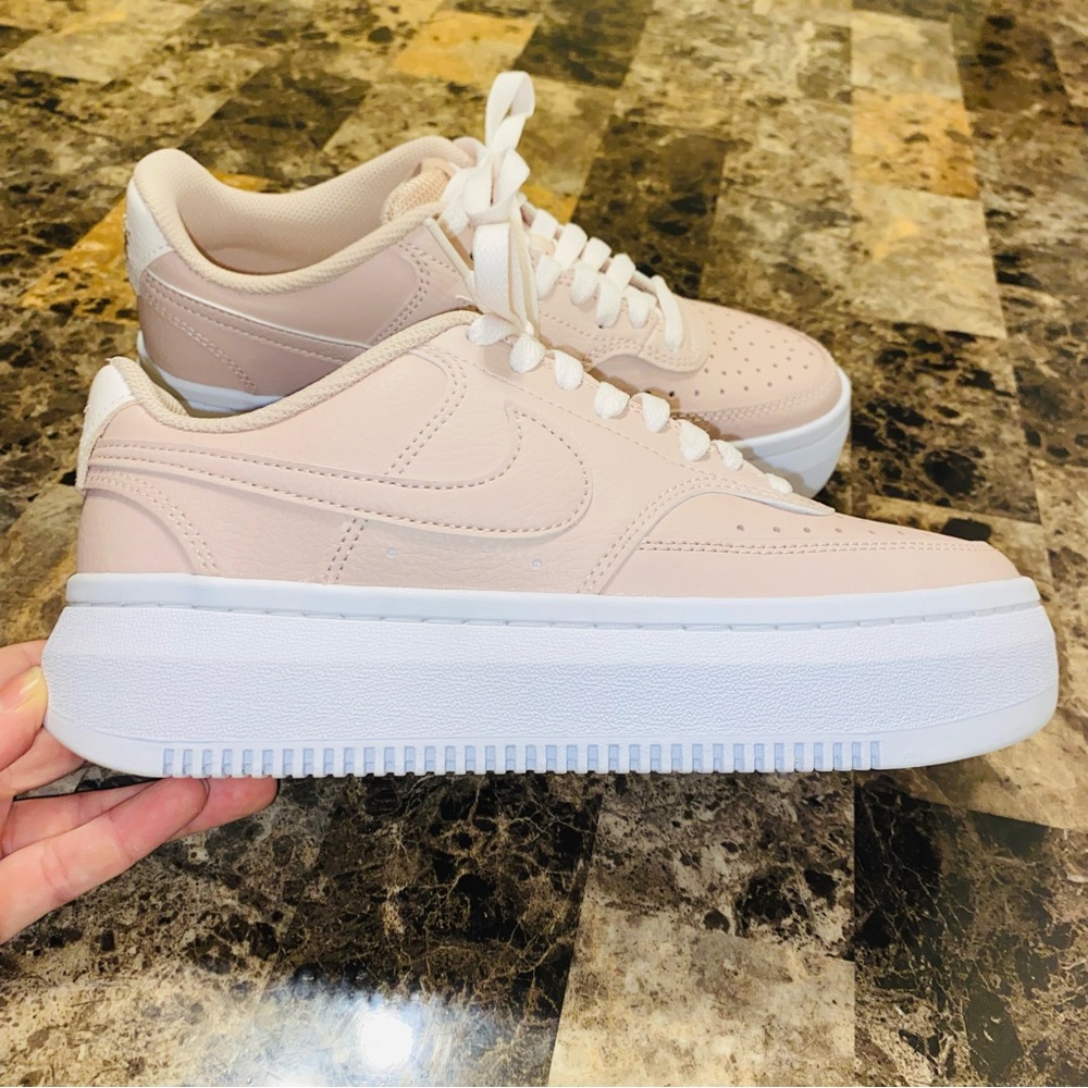 Pink Nike Court Vision Alta